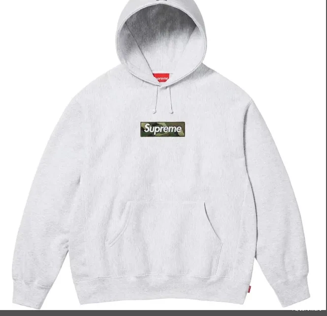 Hooded L Flower Grey S White Black 23Fw Logo Red M Light XL Box 0919